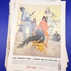 1967 Vintage Print Ads Lot Playboy Ephemera Harley Firestone Smirnoff Wrangler