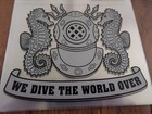 U s Military Navy Deep Sea Diver Window Decal Sticker 5 25  X 4 25  Inches 