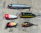 Vintage Lot Of Fishing Lures Heddon Storm Shakespeare X5