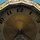 Dueber Hampden Canton 7j  Pocket Watch Engraved Case Art Deco      1