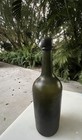 Antique Shipwreck 1800   s Black Glass Bottle