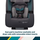 Car Seat 3-in-1 Convertible Infant To Big Kid 5-100 Lbs Sharkskin Cc408hmg Slim