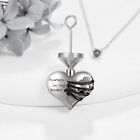 Urn Necklace For Ashes Dog Always In My Heart Sterling Silver Cremation Keepsake