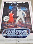 Saturday Night Fever French Movie Poster Original 47 63  1977 John Travolta