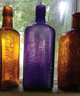 Bernstein   Son Wines   Liquors Cleveland Purple Pint Pre Pro Whiskey Bottle