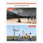 Uimoso Portable Basketball Hoop With Adjustable Height From 8 04 To 10 Ft