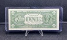 Us One Dollar Bill  1957 A   1 Silver Certificate Star Note  Blue Seal Z48