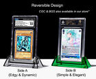 Psa Acrylic Stand Clear   Color For Graded Card Display   Slab Holder