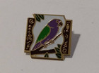 Parrot Bird Multicolor Shopko Tack Lapel Pin