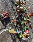 Vtg 1970s Britains Deetail Western Era Cowboy   Indian   Knights  17 Figurines