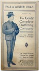1904 Gents Complete Outfitting Co Chicago Custom Tailor Wool Sample Book Catalog