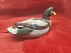 Glenn Huffman Solid Wood Hand Crafted painted Mallard Duck 6 
