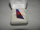 Delta Airlines Lapel Tack Pin Airplane Tail New Colors Northwest Pilot Gift New 