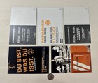 Rammstein Reise 3 Promo Stickers For Cd lp Till Lindemann Mutter Paul Landers