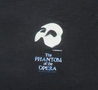 The Phantom Of The Opera Vintage T Shirt 1990 s Broadway Musical Glow Mask Xl