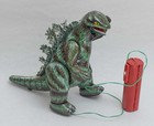 Rare 1960s  Bullmark Japan Godzilla  Working Boxed