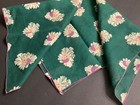 Pierrot Circus Clown Mask Green Symphony Scarf Handkerchief Pocket Sq- Theater