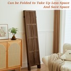 Room Dividers And Folding Privacy Screens 4 Panel Wood Room Divider Wall