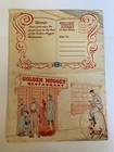 Vintage Golden Nugget Hotel Casino Restaurant Menu And Placemat Las Vegas Nevada