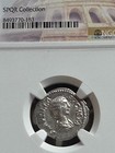 Roman Empire Coin  plautilla Ar Denarius Silver Ngc High Grade   