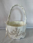 Flower Girl Basket Ivory From Hobby Lobby Nib