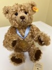 New W tags Original Steiff Mohair Golden Tan Bear Limited Edition 2002 12    Tall 