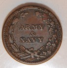 1863 Patriotic Civil War Token  11 312a