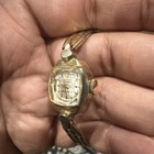   Working  Orvin 21 Jewels Womens Vintage  Watch Mechanical Wind Gold Tone