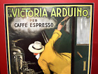 Italian Cafe Espresso Professionally Framed Print 30  X 38 