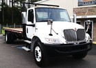 2019 International Mv607 26    Flatbed Truck 92    Wide Cummins 834