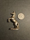 Vintage Pewter Unicorn Figurine 2  Mythical Fantasy Miniature