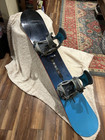 Burton Custom 160 Flying V Snowboard W  Malavita  Mala Vita  Bindings Xl