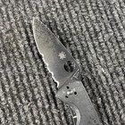 Spyderco Black Plain Edge Knife 8cr13mov Blade  485 