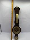 Vintage 20    West Germany Weather Station Wood Barometer Hygrometer Original Box