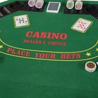 Ino Design 48  Folding Poker Tabletop For 8-player Texas Holdem Octagon Casino 