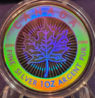 2003 Royal Canadian Holographic Proof  999 Pure Silver Set   Display Box Ogp Omg