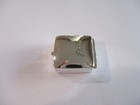 Sterling Silver Pill Box Square Shape Smooth And Shiny 925 Silver Hallmarked