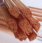 100pc Red Copper Tube Single Hole Tubes For Edm Drilling Machine 0 1-3 0mm 300mm