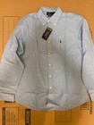 Ralph Lauren Polo Men s Long Sleeve Classic Fit Light Blue 2xl   Xxl Nwt