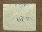 Postal Cover Vintage Argentina Buenos Aires Swiss Legation Reg Label