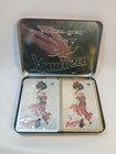 1991 Vintage Anheuser Busch Beer Tin W  2 Decks Of Unopened Playing Cards 