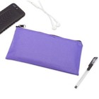 Dalix Zipper Bank Deposit Money Bags Cash Coin Pouch 6 Pack In Purple