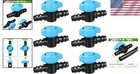Versatile 6-pack 1 2  Drip Irrigation Valves - Ideal For Greenhouses   Gardens