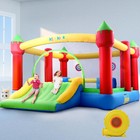 Commercial Inflatable Bounce House Large Jump Bouncer Castle With Blower   Slide