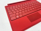 Original Microsoft Surface 3  1654  Type Cover Keyboard - Red