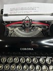 Vintage Beautiful 1938 Smith Corona 4 Bank Standard Portable Typewriter   Case