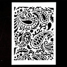 Diy Paisley Stencil Template A4 Decorative Stencil For Walls Furniture Crafts