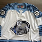 Vtg Evansville Icemen Hockey Jersey Mens Xxl Minor League Chl Echl Ahl Rare Nwot