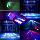 8 Led Spider Moving Head Stage Lighting Laser Beam Dmx Disco Party Dj Light Rgbw
