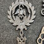 Vintage Cast Iron Trivets Set Of 5 Taiwan